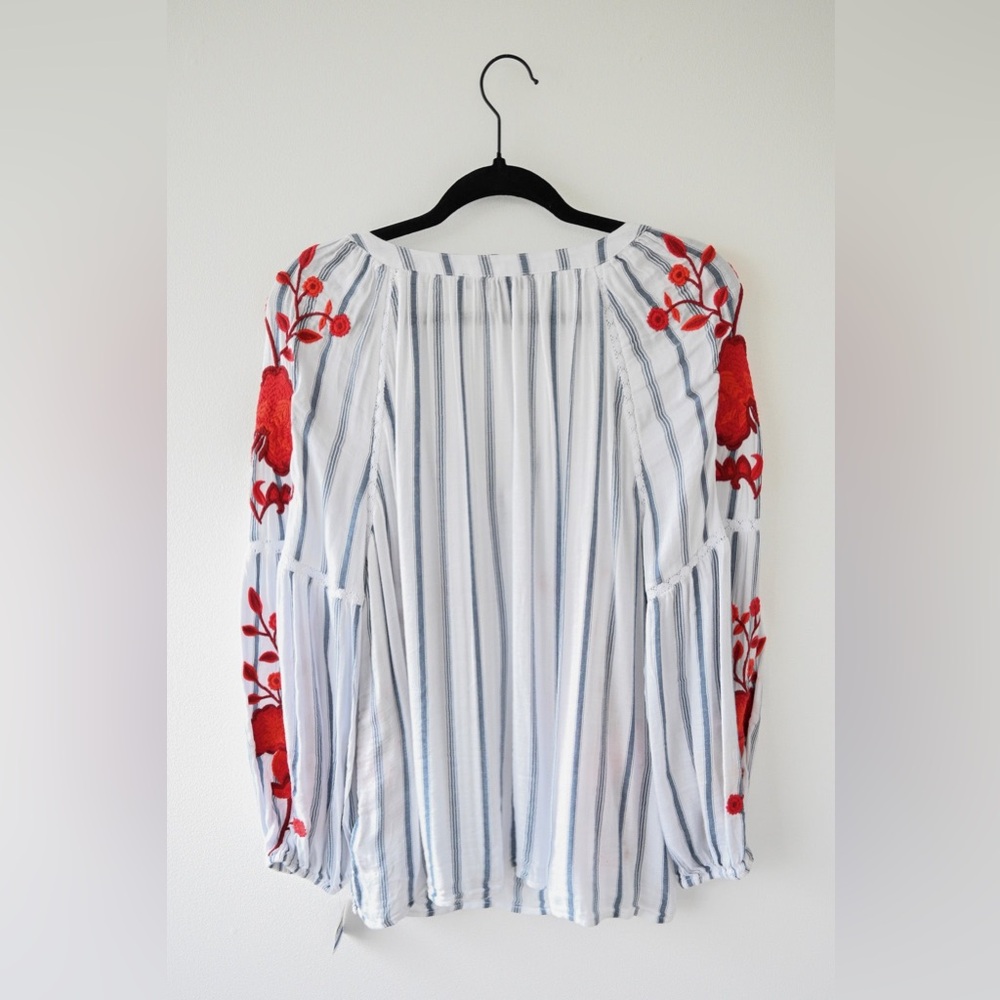 INC International Concepts Floral Bohemian Shirt - Picture 6 of 6
